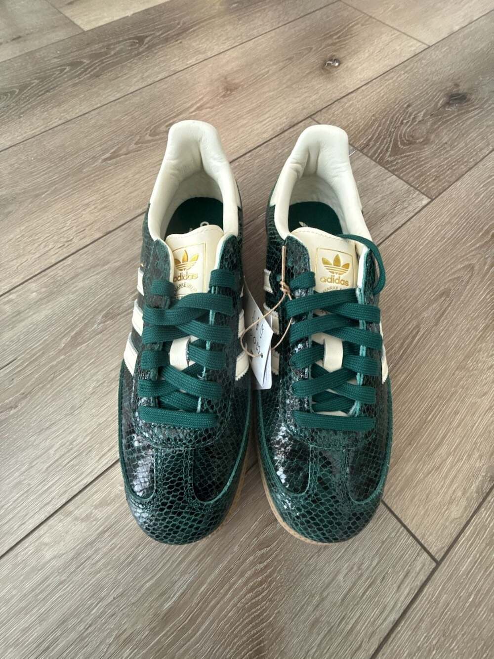 Adidas Samba OG W Collegiate Green Snake JR8848